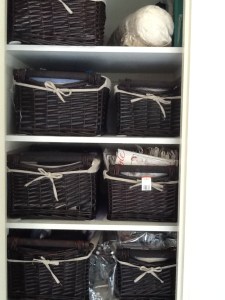 Eeek! Scratchy bottoms mean I never want to pull these baskets out :(