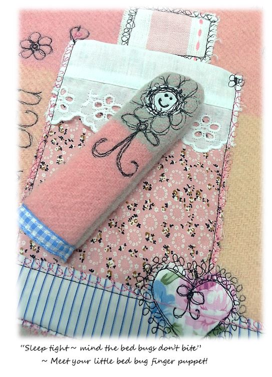 02 - Meet your bed bug finger puppet