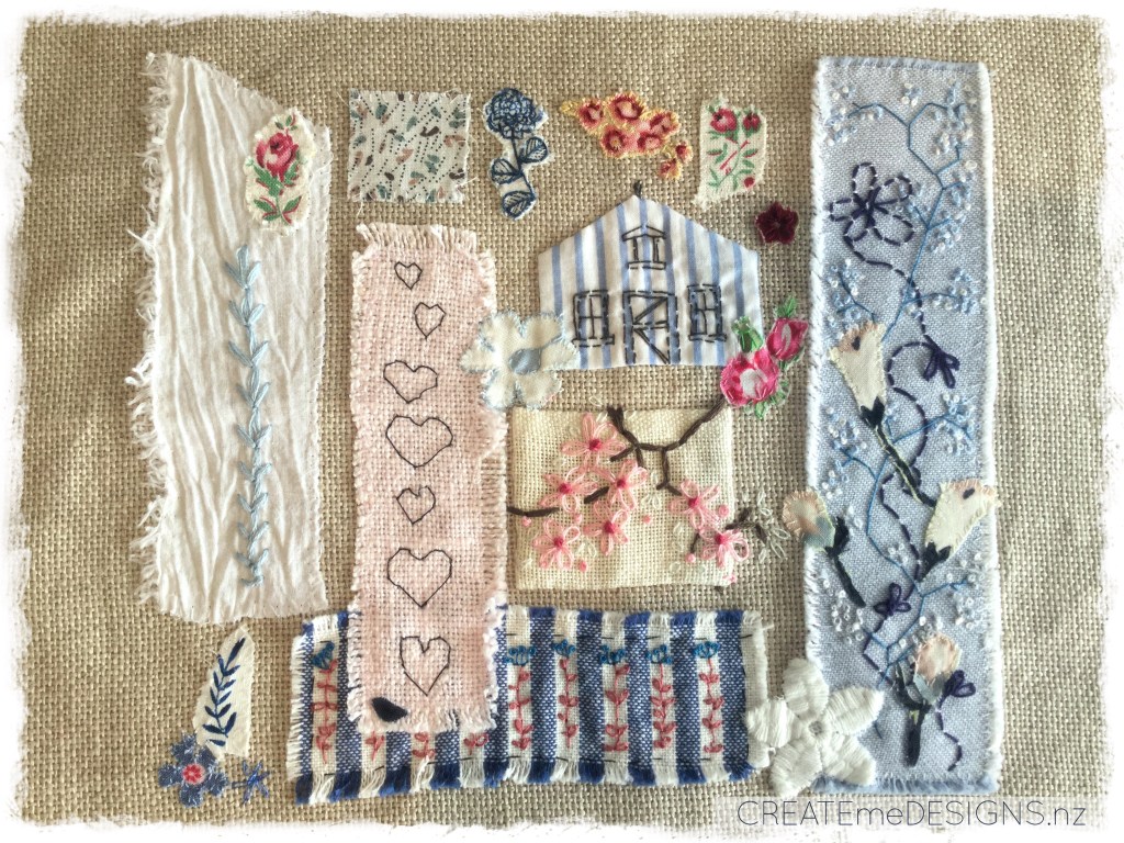 Embroidery Collage